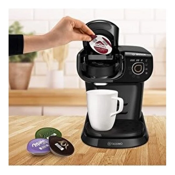 Bosch Kapsülespreso Makinesi Bosch Tassimo My Vay 2 Otomotik 1.3 Lt 1500 W Siyah - Görsel 2