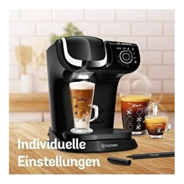 Bosch Kapsülespreso Makinesi Bosch Tassimo My Vay 2 Otomotik 1.3 Lt 1500 W Siyah - Görsel 3