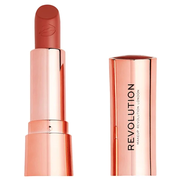 Revolution Satin Kiss Lipstick Heart Race Saten Ruj - Görsel 4