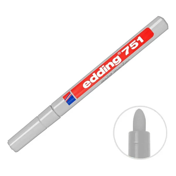 Edding 751 Gümüş Dekorasyon Marker Kalemi - Görsel 8