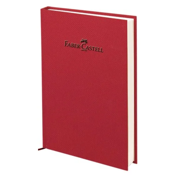 Faber-Castell Defter Natural Seri A5 Gizli Spiralli 140 Yaprak Kareli Koyu Gri - Görsel 3