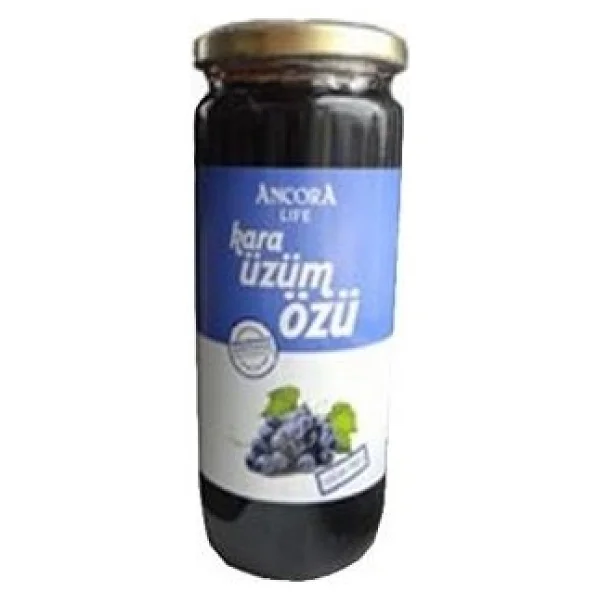 Ancora 640 gr Soğuk Sıkım Kara Üzüm Özü - Görsel 3