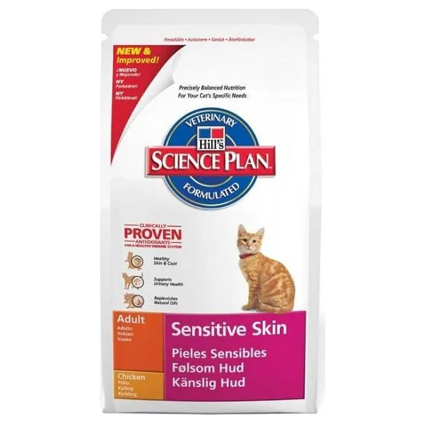 Hill's Sensitive Stomach Skin Tavuklu 1.5 kg Yetişkin Kedi Maması - Görsel 4