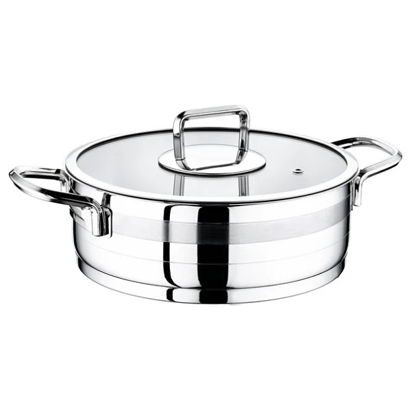 Evimsaray Safir 26 cm Basık Çelik Tencere - Görsel 2