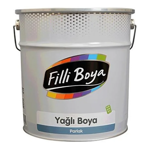 Filli 2.5 lt Parlak Yağlı Boya - Siyah - Görsel 4
