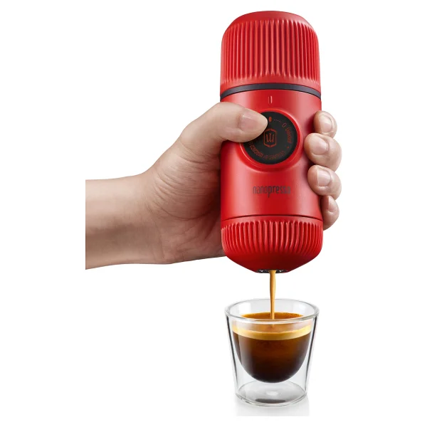 Wacaco Nanopresso Kırmızı Manuel Espresso Makinesi - Görsel 6