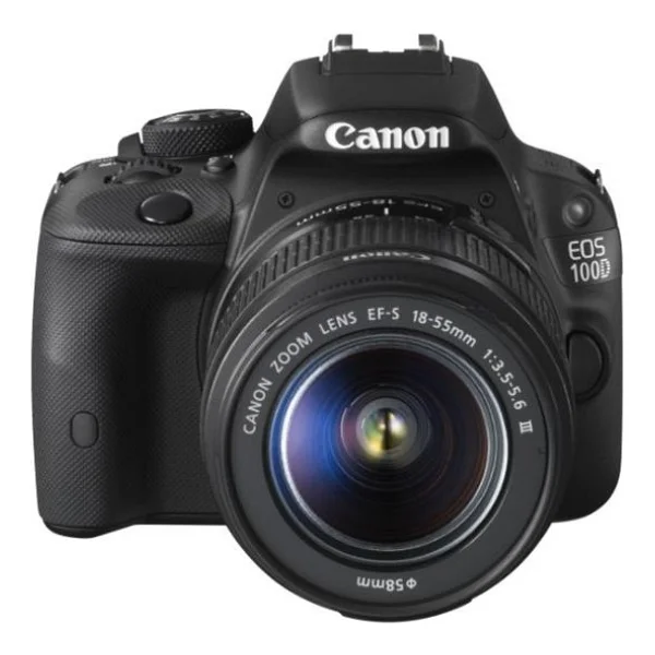 Canon EOS 100D + 18-55mm Lens DSLR Fotoğraf Makinesi - Görsel 2