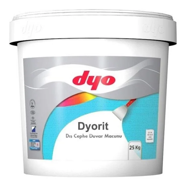 Dyo Dyorit İç Cephe Duvar Macunu 25 Kg. - Görsel 2