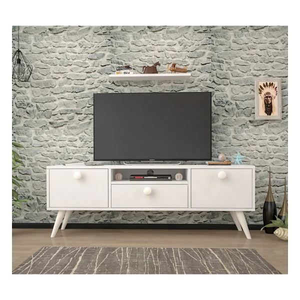 Penta Ceviz 140 Cm Tv Sehpası - Görsel 6