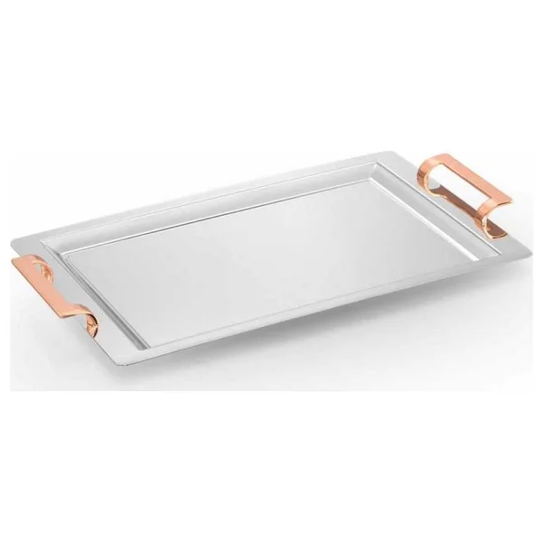 Korkmaz A1785-2 Gala Rosa Gold Servis Tepsisi - Görsel 3