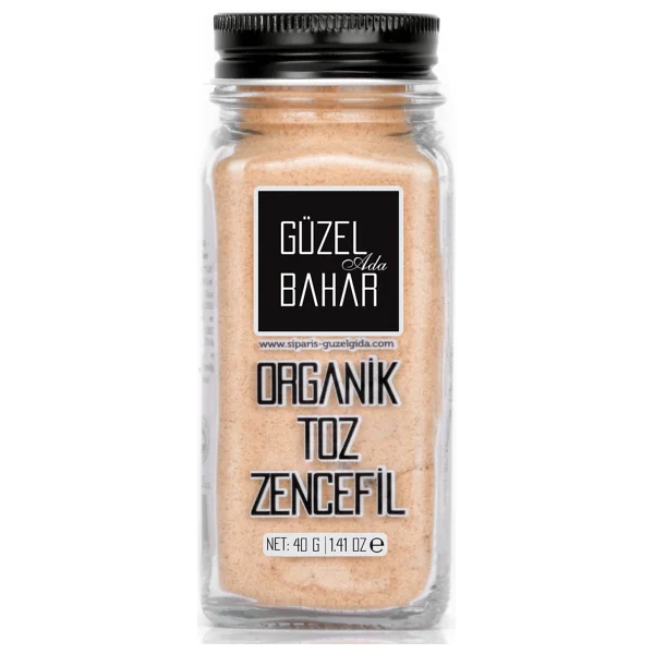 Güzel Ada Organik 40 gr Toz Zencefil - Görsel 5