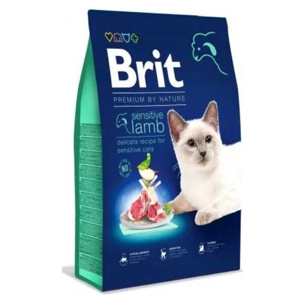 Brit Premium Sensitive Kuzu Etli 8 kg Yetişkin Kedi Maması - Görsel 7