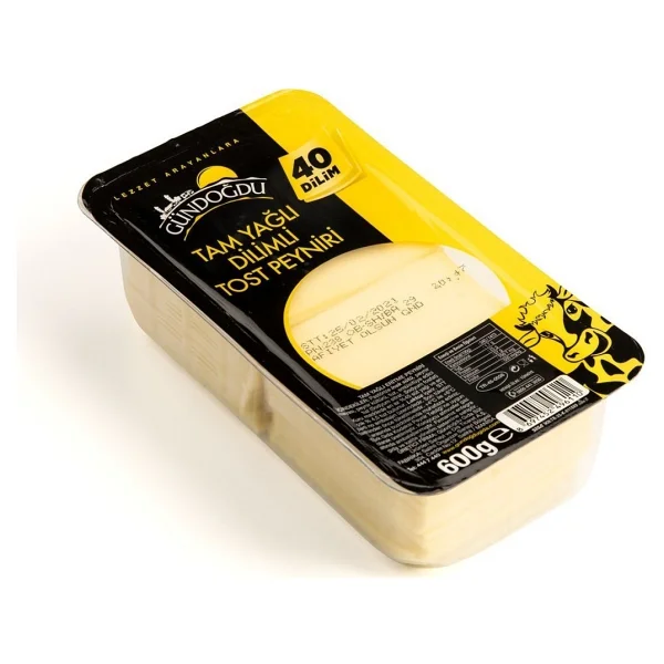 Gündoğdu Dilimli Tost Peyniri 600 gr 3'lü - 1,8 kg - Görsel 2