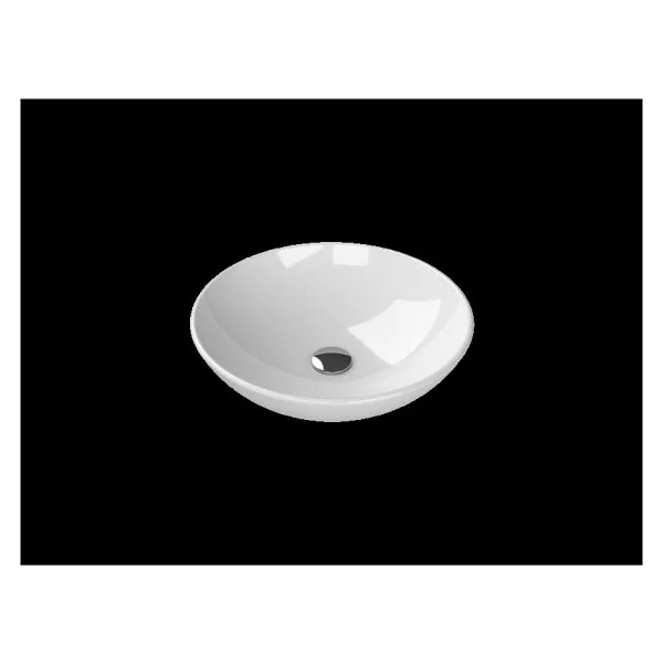 Turkuaz Seramik Cerastyle Zero Tezgah Üstü 46 cm Lavabo - Görsel 5