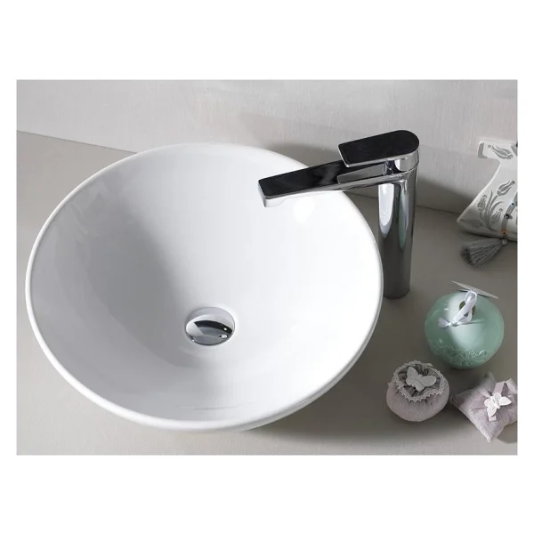 Turkuaz Seramik Cerastyle Zero Tezgah Üstü 46 cm Lavabo - Görsel 6