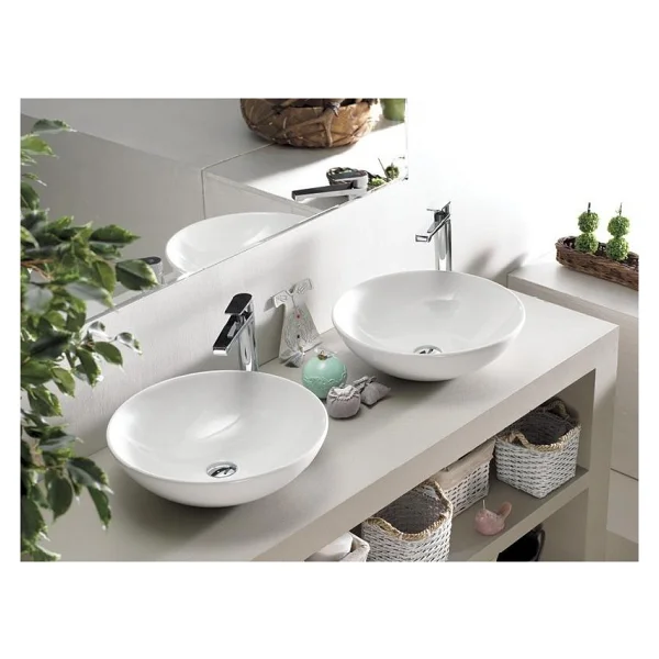 Turkuaz Seramik Cerastyle Zero Tezgah Üstü 46 cm Lavabo - Görsel 3