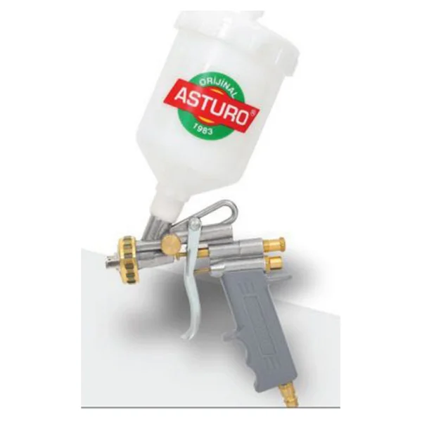 Asturo E70 1.4 mm Üstten Depolu Boya Tabancası - Görsel 5
