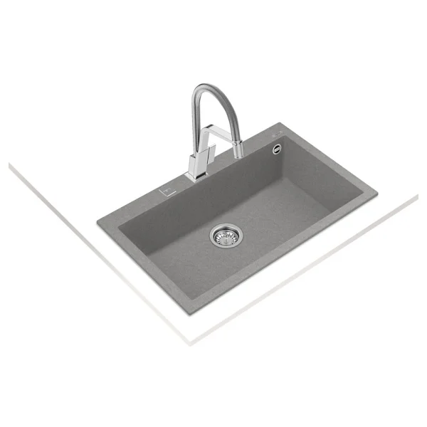 Teka Forsquare 72.40 TG Stone Grey Granit Eviye - Görsel 2