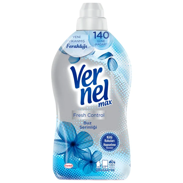 Vernel Max Fresh Control Buz Serinliği Yumuşatıcı 55 Yıkama 1.32 lt - Görsel 3