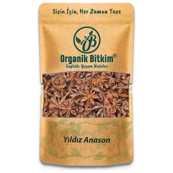 Organik Bitkim Yıldız Anason 100 gr - Görsel 4