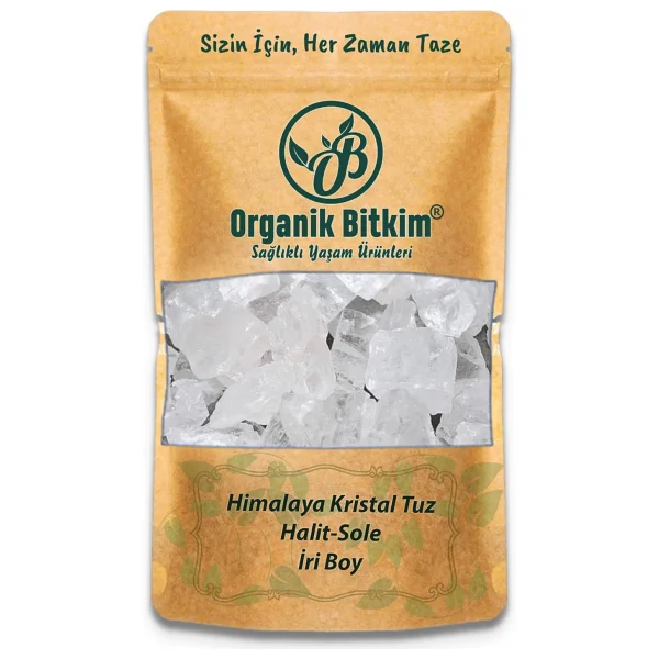 1 Kg. Halit Kristal Himalaya Tuzu Berrak Orjinal Kristal Tuz - Kristal Sole Tuzu - Görsel 5