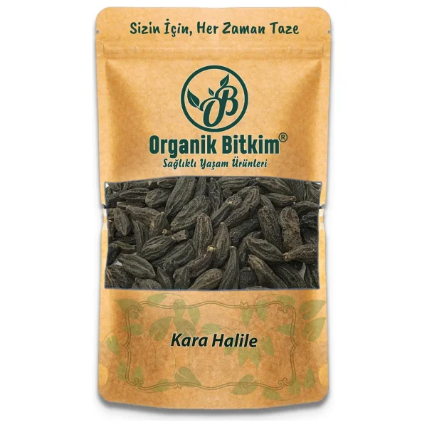 Organik Bitkim Kara Halile 500 gr - Görsel 4