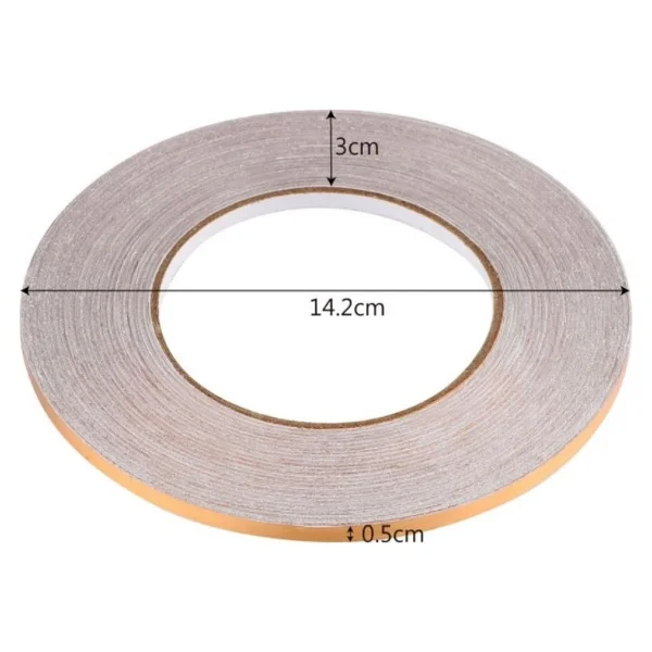 0.5 cm 50 Metre Gold Fayans Arası Şerit Bant - Görsel 6