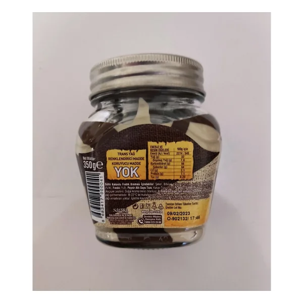 Sarelle Duo Sütlü Kakaolu Fındık Kreması 350 gr - Görsel 5