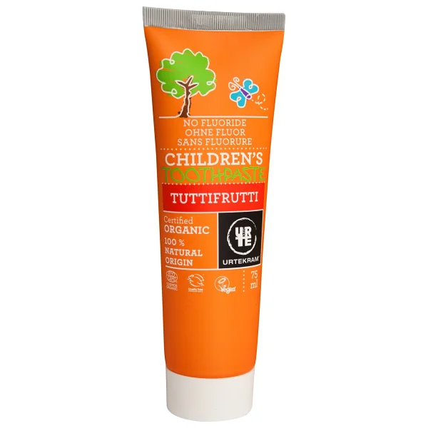 Urtekram Organik Meyveli Tuttifrutti 75 ml Çocuk Diş Macunu - Görsel 2