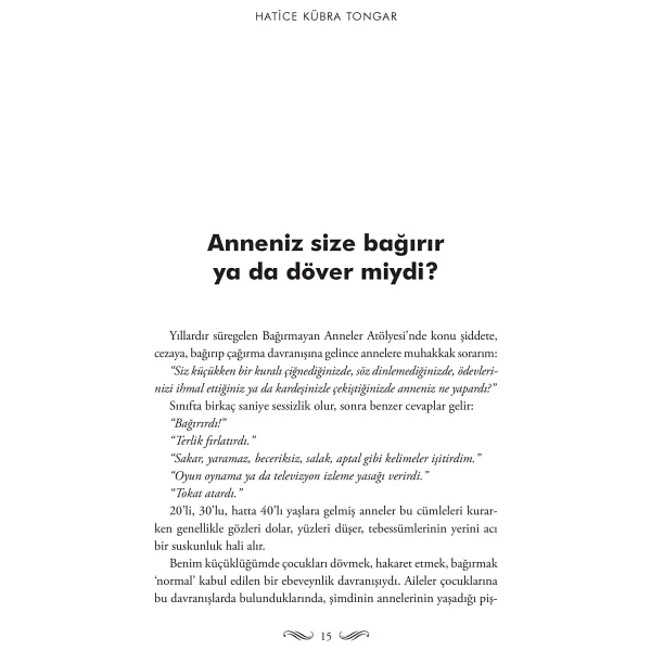 Bağırmayan Anneler - Hatice Kübra Tongar - Görsel 8