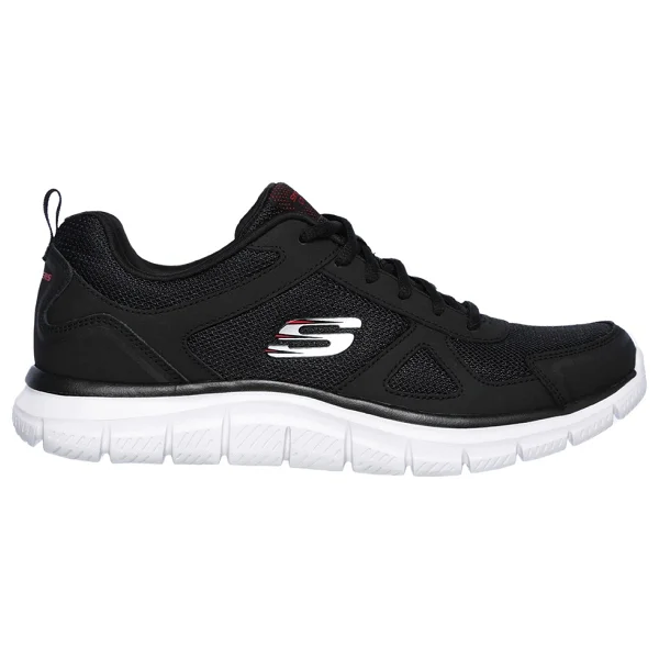 Skechers Track Scloric 52631 BKRD Siyah-Beyaz Erkek Spor Ayakkabı - Görsel 6