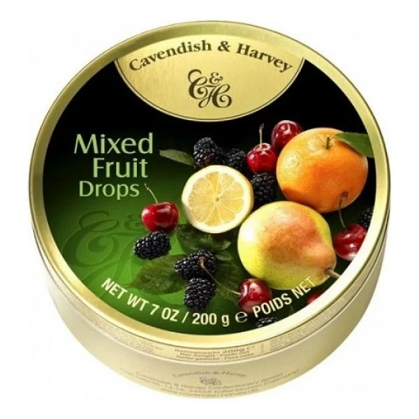 Cavendish & Harvey Şekersiz Mixed Fruit Drops 175 gr - Görsel 2