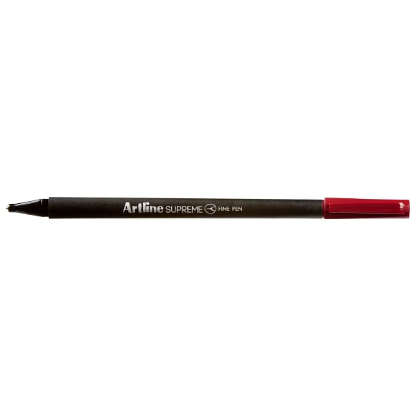 Artline Supreme Fine Koyu Kırmızı 0.4 mm Keçeli Kalem - Görsel 4