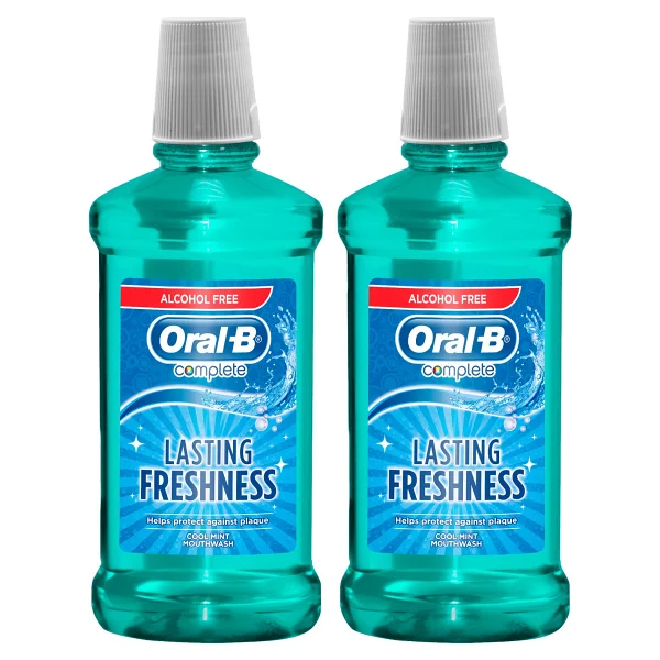 Oral-B Komple Bakım Alkolsüz 500 ml 2 Adet Gargara - Görsel 2