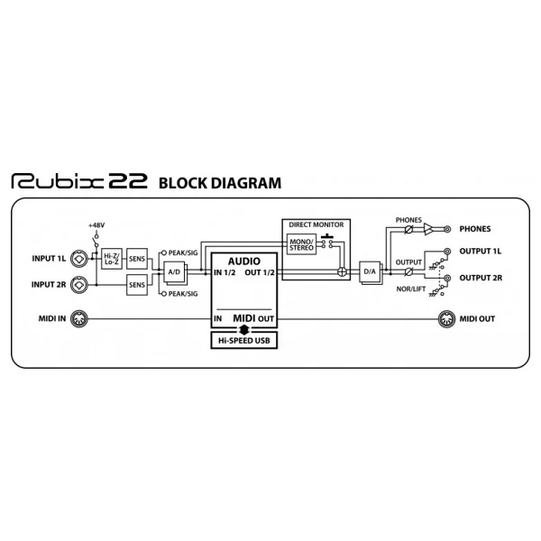 Roland RUBIX22 Ses Kartı - Görsel 4