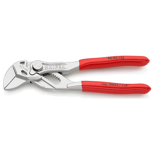 Knipex 86 03 125 mm Düz Çene Ayarlı Pense - Görsel 2