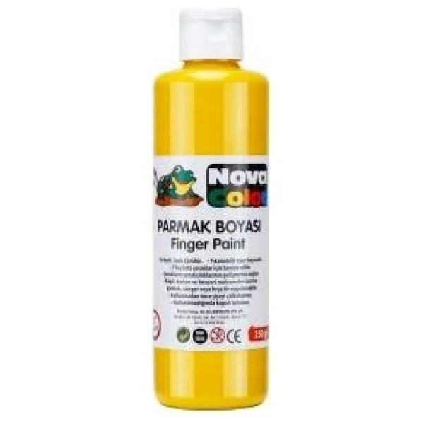 Nova Color 250 gr Sarı Parmak Boyası - Görsel 2