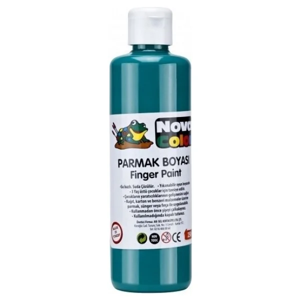 Nova Color 250 gr Yeşil Parmak Boyası - Görsel 2