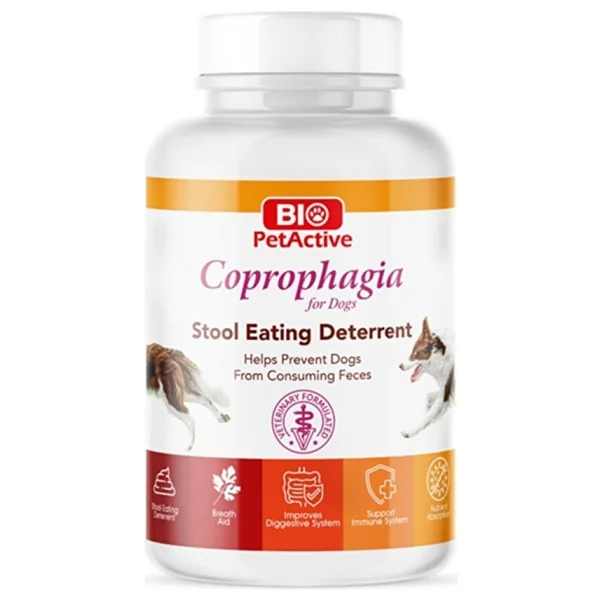 Bio PetActive Coprophagia Stool 60 Tablet Köpekler İçin Dışkı Yeme Önleyici - Görsel 4