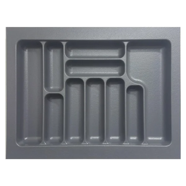 STARAX 2288 64x49 Gri Plastik 10 Gözlü Kaşıklık Kepçelik S-2288-g - Görsel 3