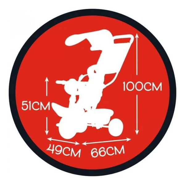 Smoby 741402 Mickey Baby Balade Plus 3'ü 1 Arada Bebek Bisikleti - Görsel 8