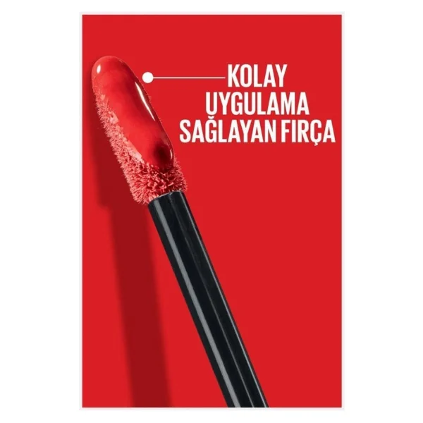 Maybelline New York Super Stay Vinyl Ink Parlak 55 Royal Likit Ruj - Görsel 7