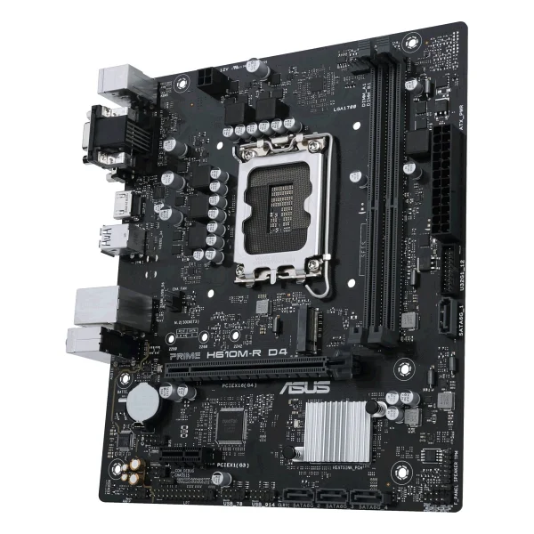 Asus Prime H610M-R D4 Intel LGA1700 DDR4 Micro ATX Anakart - Görsel 10