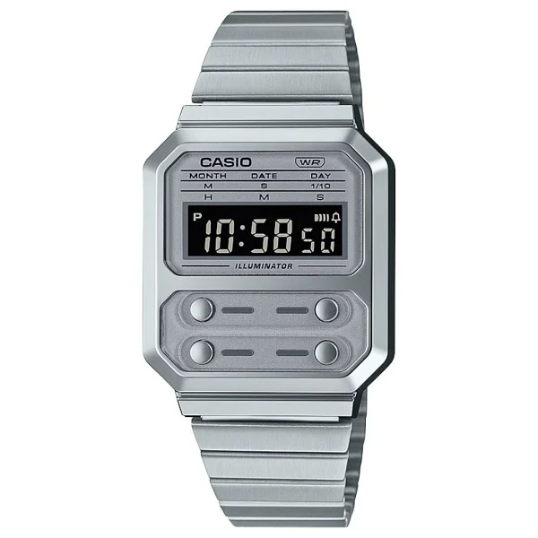 Casio A100WE-7BDF Erkek Kol Saati - Görsel 6