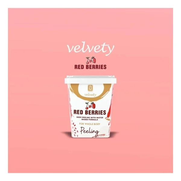 IDM Concept Velvety Red Berry 400 ml Vücut Peelingi - Görsel 2