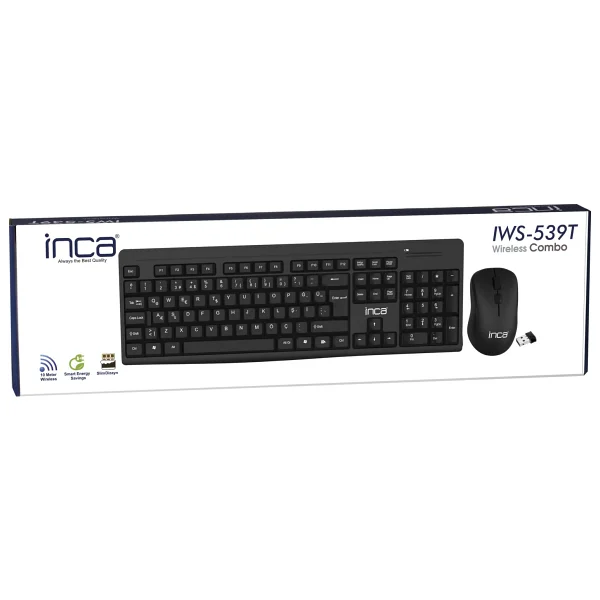 Inca IWS-539T Kablosuz Klavye Mouse Seti - Görsel 10