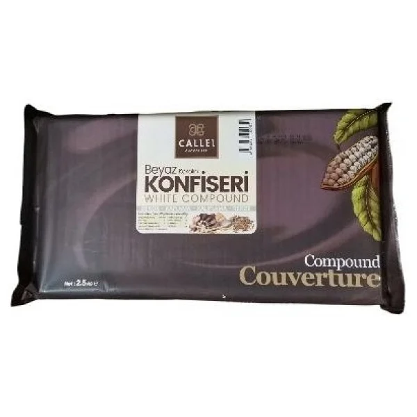 Callei Beyaz Konfiseri Çikolata 2.5 kg - Görsel 4