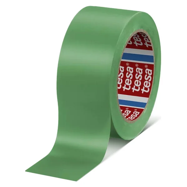 Tesa 60760 50 mm x 33 m Yeşil Yer İşaretleme Bandı - Görsel 2