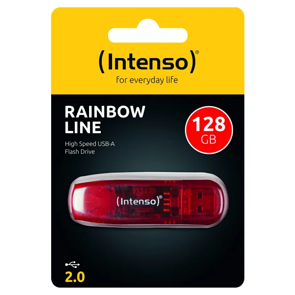 Intenso Rainbow Line 3502491 128 GB Flash Bellek - Görsel 3