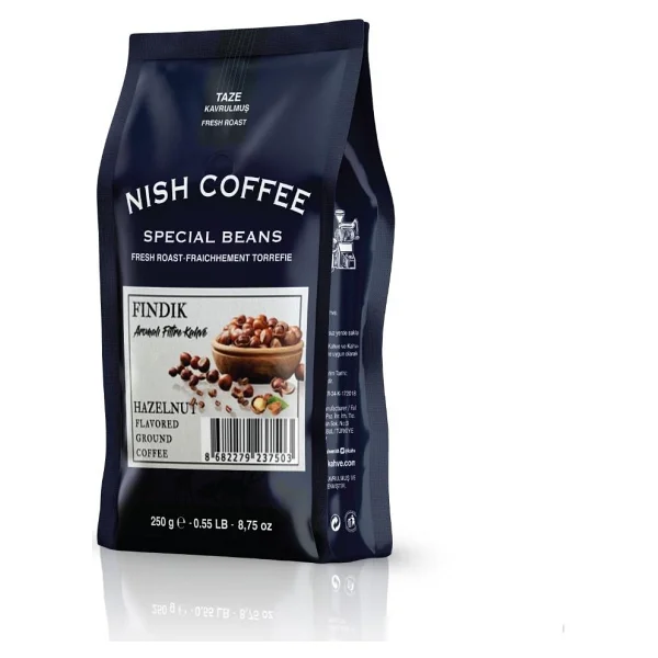 Nish Fındık Aromalı Filtre Kahve 250 gr - Görsel 6